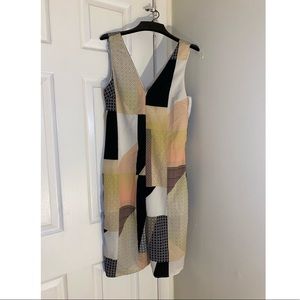 Neon Rose Relaxed Cropped Jumpsuit in Patchwork